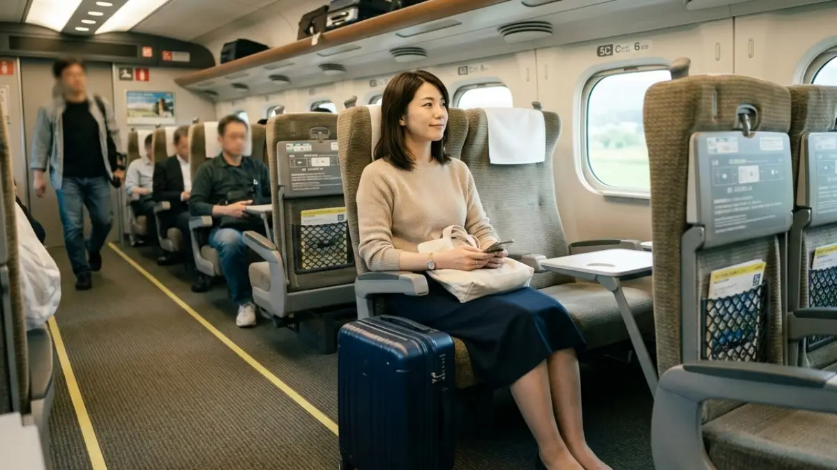 キャリー バッグ 新幹線 足元は大丈夫?失敗しないサイズ目安