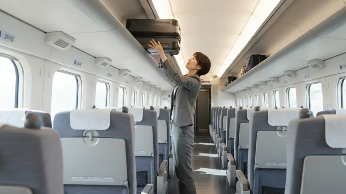 新幹線 キャリー バッグ 迷惑と言われない置き方｜160cm基準と予約ルール完全解説