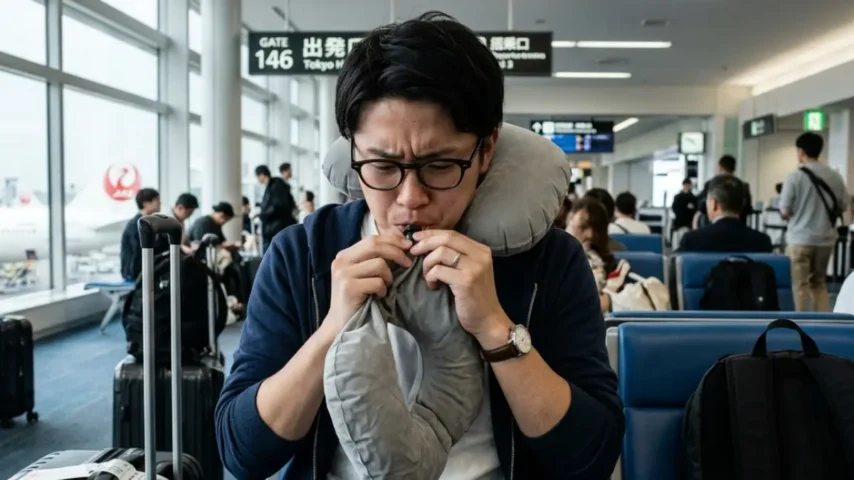 ネックピロー 膨らまない 原因 使い方ミス