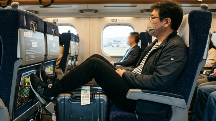 新幹線足元に入るスーツケース 新幹線スーツケース足元に入るサイズ