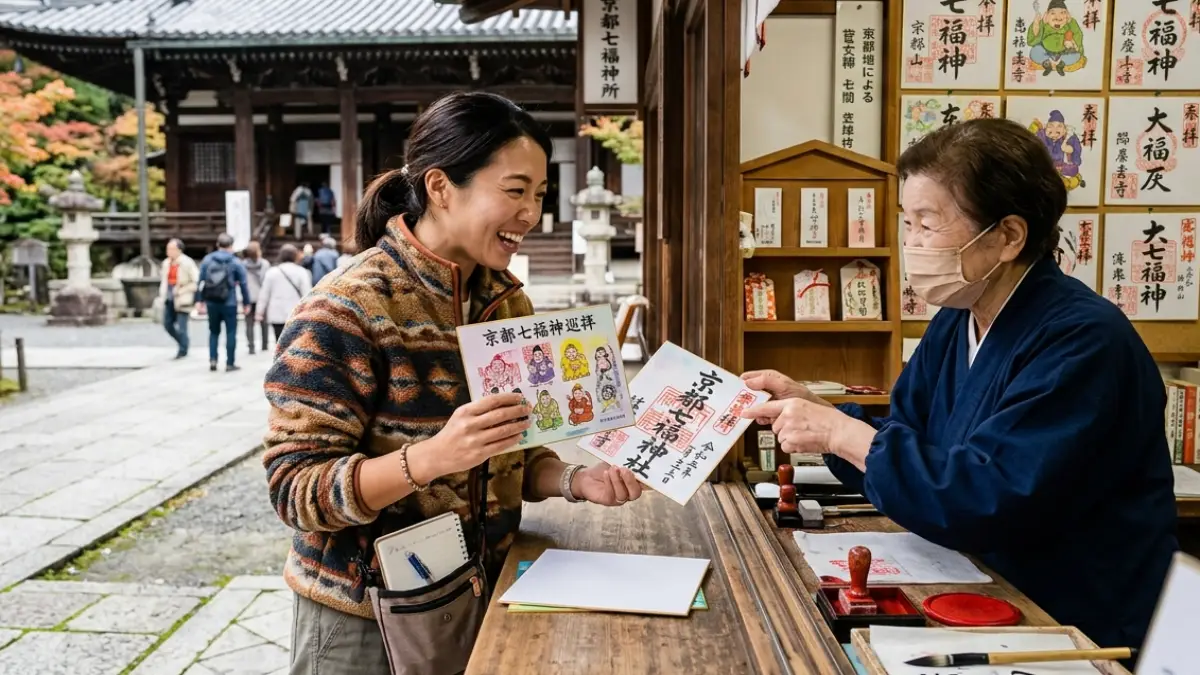 京都七福神 巡り色紙どこで買う答えは各札所が伝わる画像